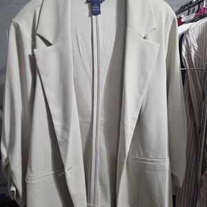 New York & Company Off-White Blazer
